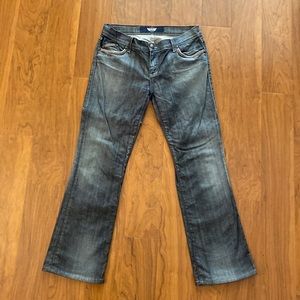 Medium wash vintage Rock & Republic jeans. Purchased in Y2K era in Las Vegas!